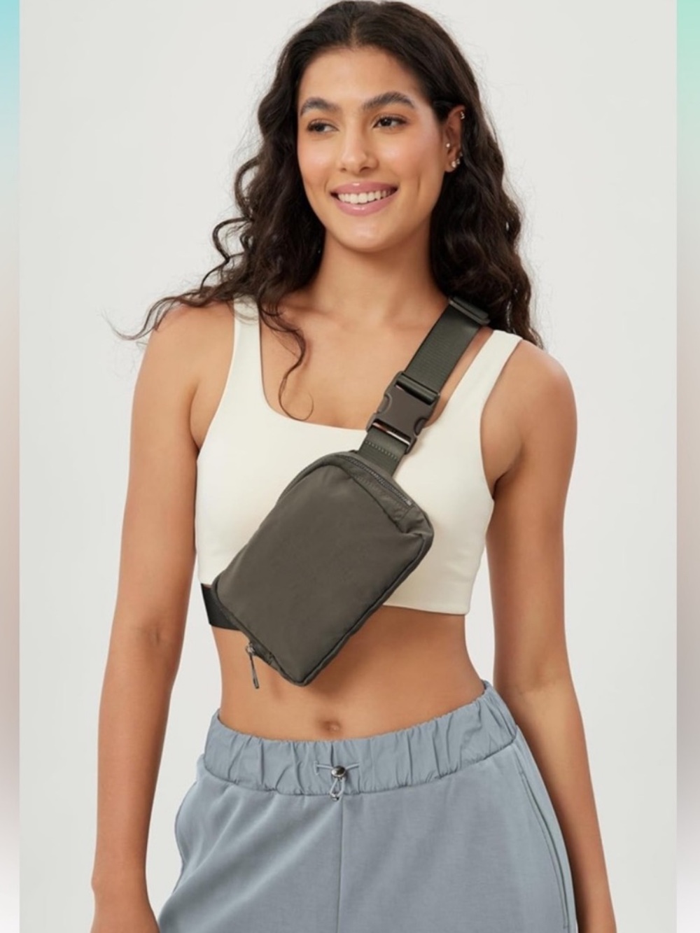 Sling Bag in Dark Gray